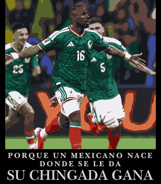 Playera Mi Negro Santo-Aesthetic Mundial 26 Edition
