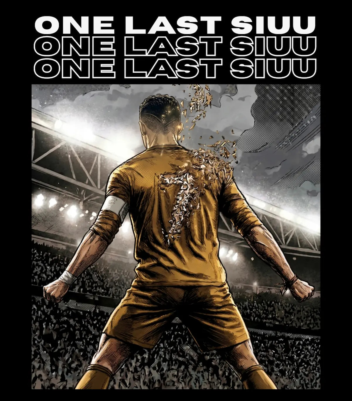 Playera One Last Siuu-Streetwear Mundial 26 Edition