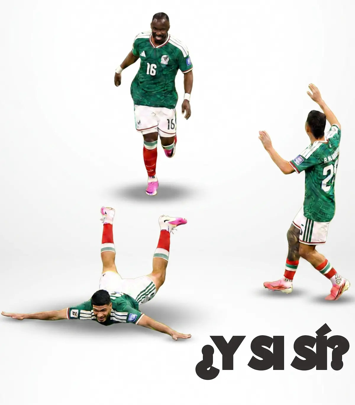 Playera ¿Y si sí?-Aesthetic Mundial 26