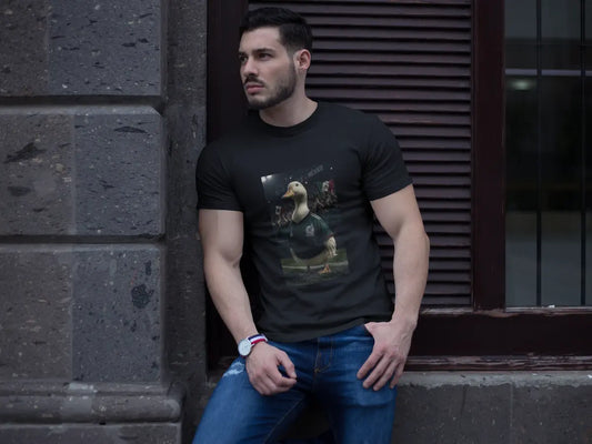Playera El Pato vs el mundo-Oleo sobre tela Streetwear edition