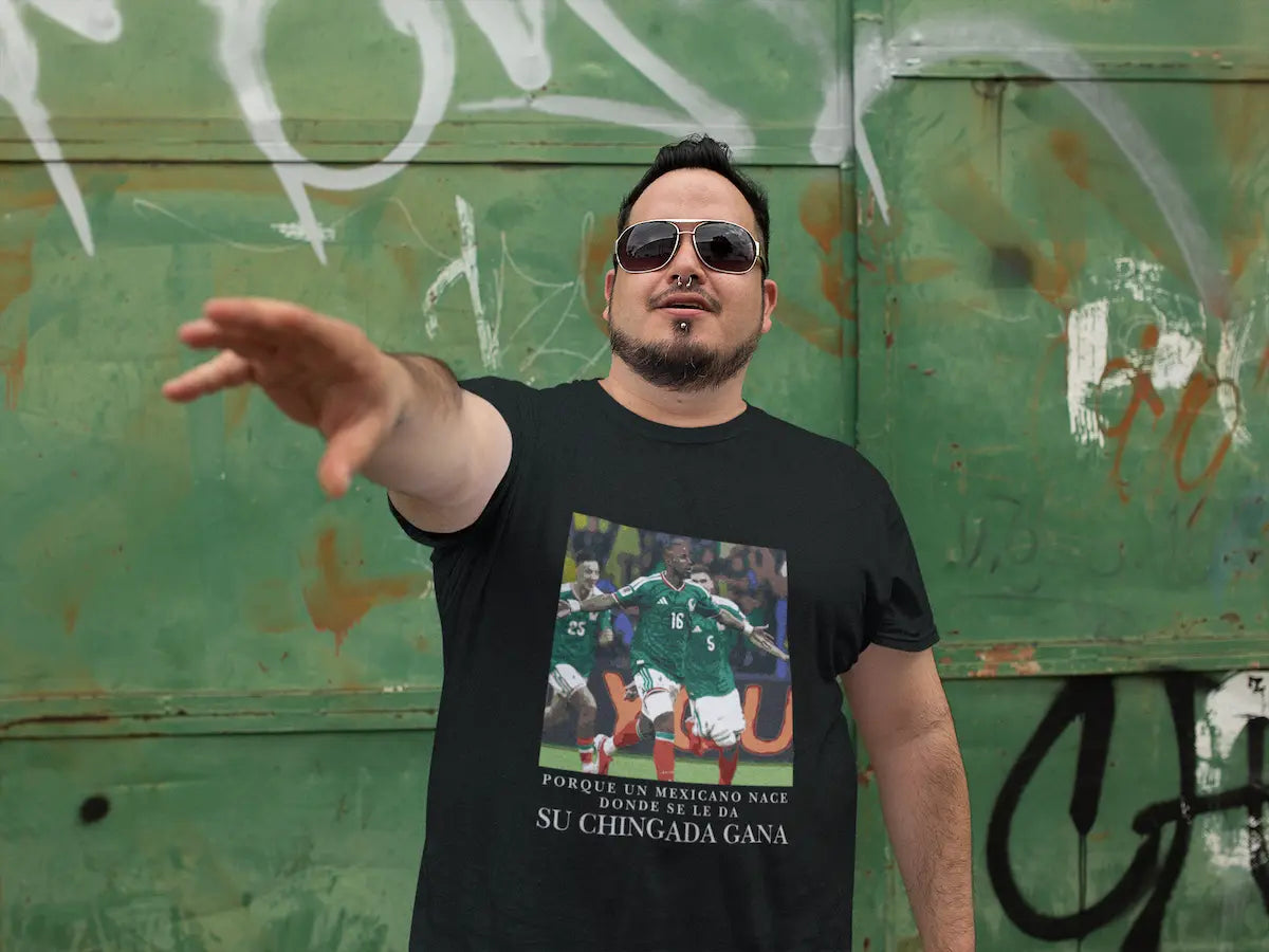 Playera Mi Negro Santo-Aesthetic Mundial 26 Edition